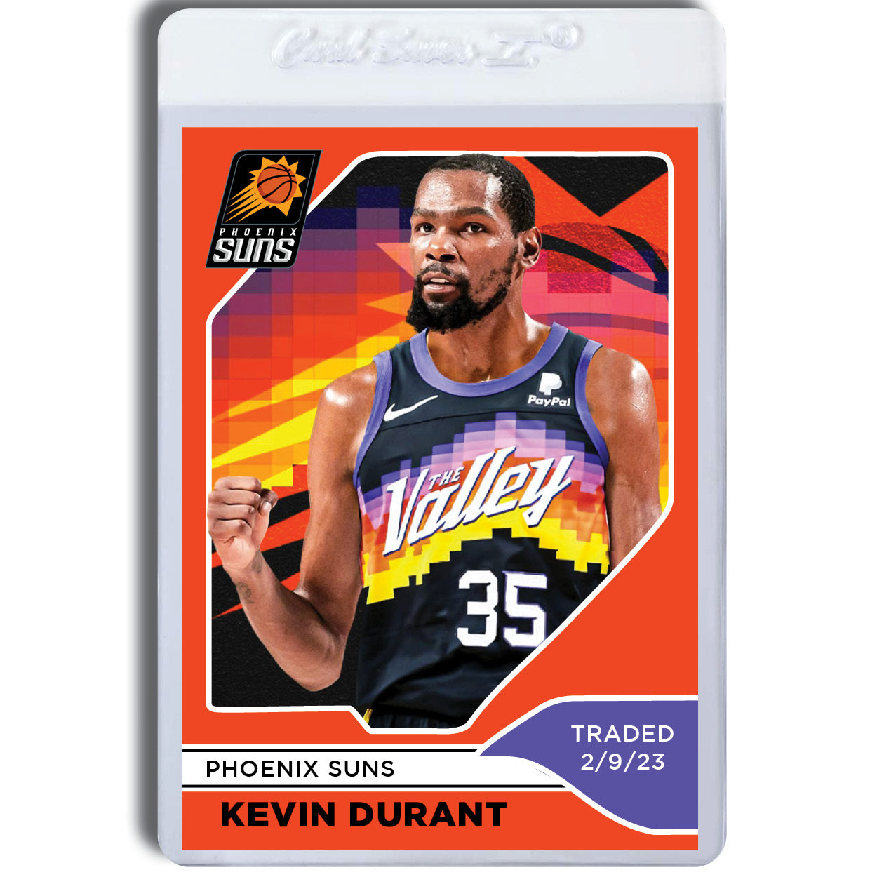 Kevin Durant  Custom Art ACEO Novelty Basketball Card Phoenix