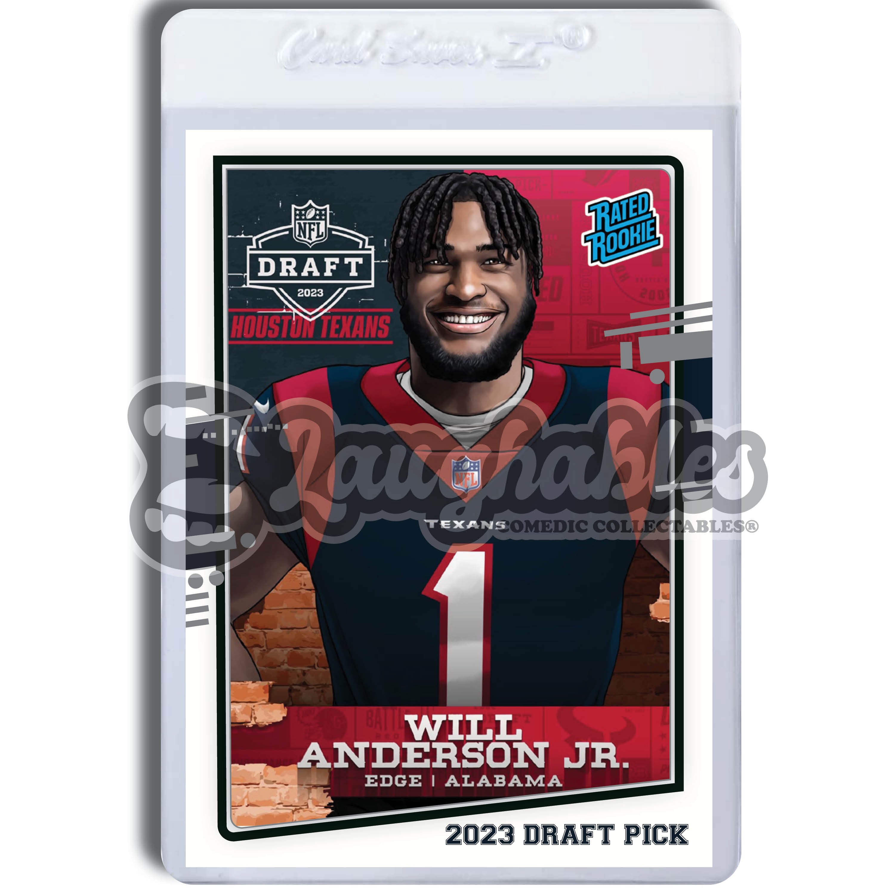 Will Anderson, Jr. | Texans | Custom Art Trading Football Card Novelty