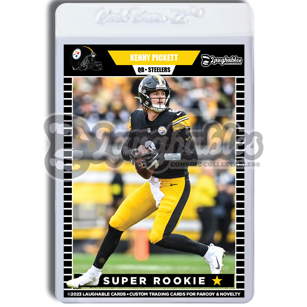Kenny Pickett | Steelers | Limited Custom Art Trading Football Card Novelty