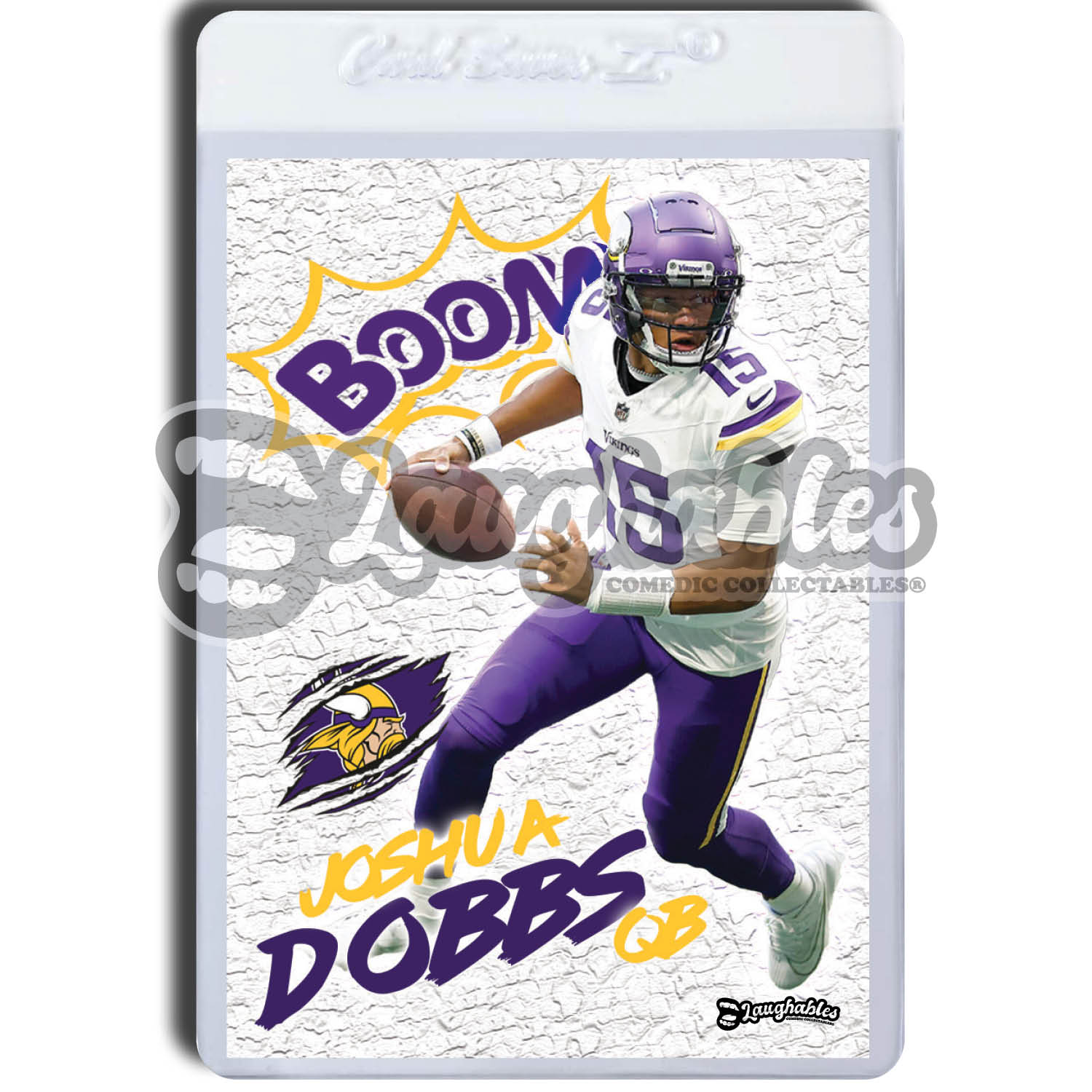 Josh Dobbs | Vikings | ACEO | Custom Art Football Trading Card Novelty