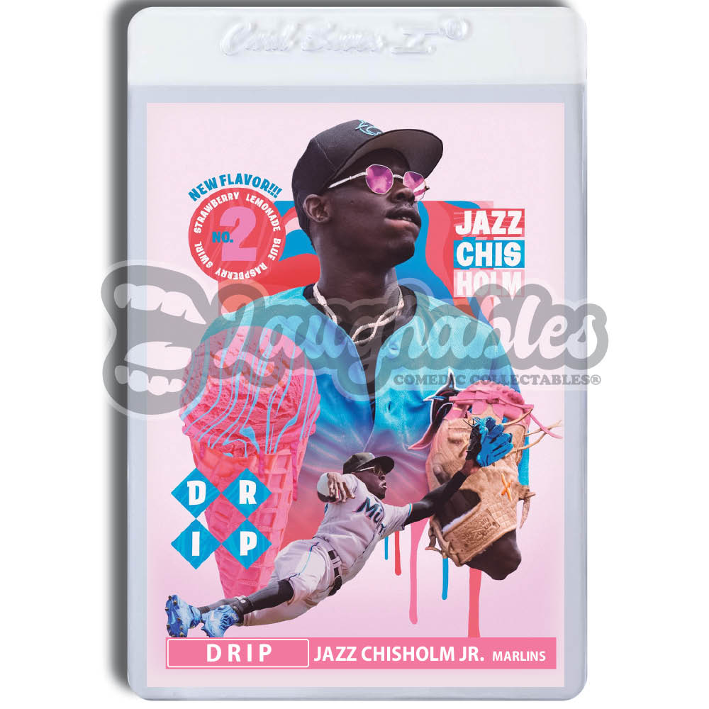Jazz Chisholm, Jr. | DRIP | Limited | Custom Art Trading Card Novelty