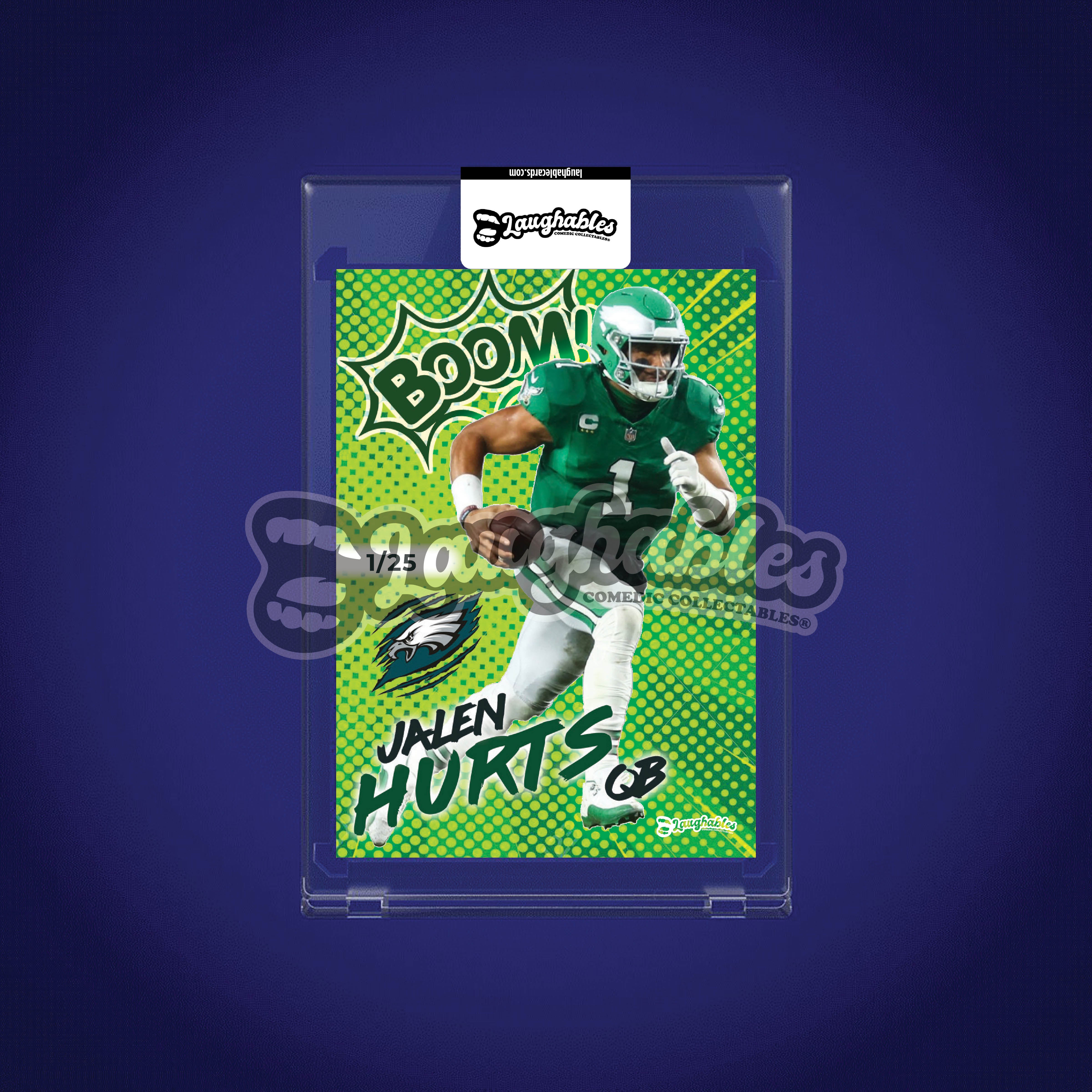 Jalen Hurts | Eagles | ACEO | Limited ?/25 Custom Art Football Trading Card Novelty