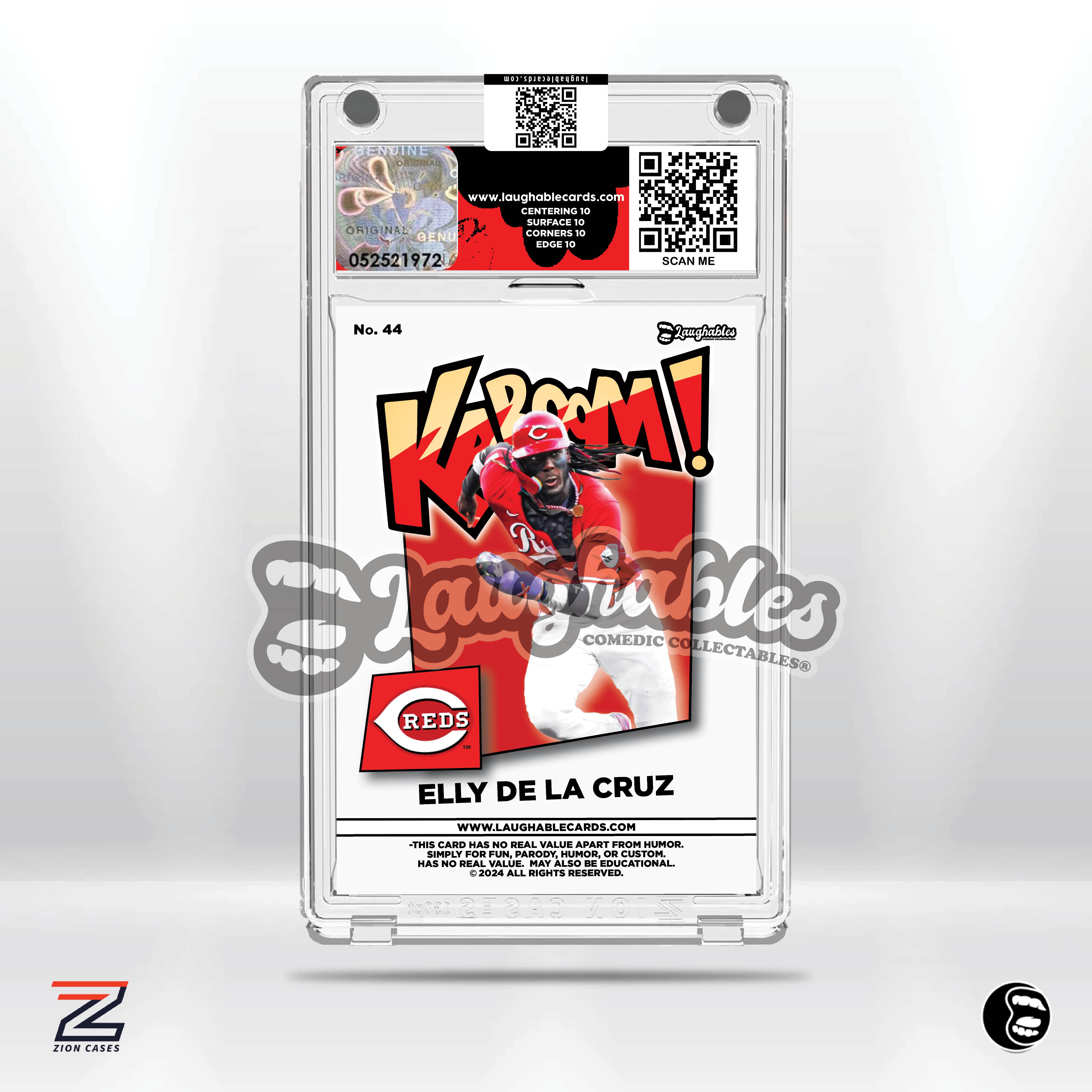 Elly De La Cruz | Custom KABOOM! | Custom Art Trading Card Novelty
