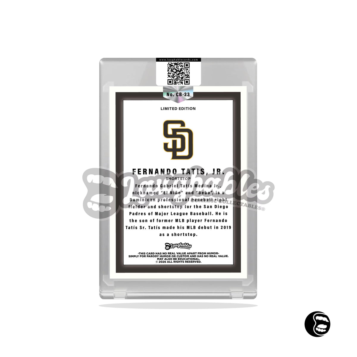 Fernando Tatis Jr. | Color Burst Holo | Limited Edition | Custom Art Baseball Trading Card Novelty
