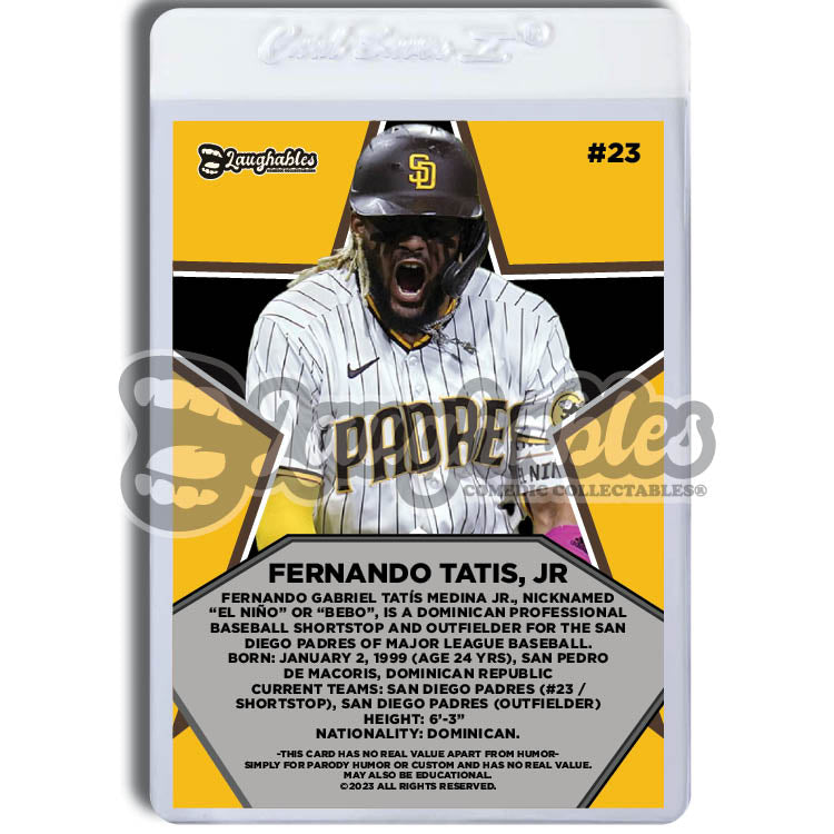 Fernando Tatis, Jr | Padres | Custom Baseball Card Novelty