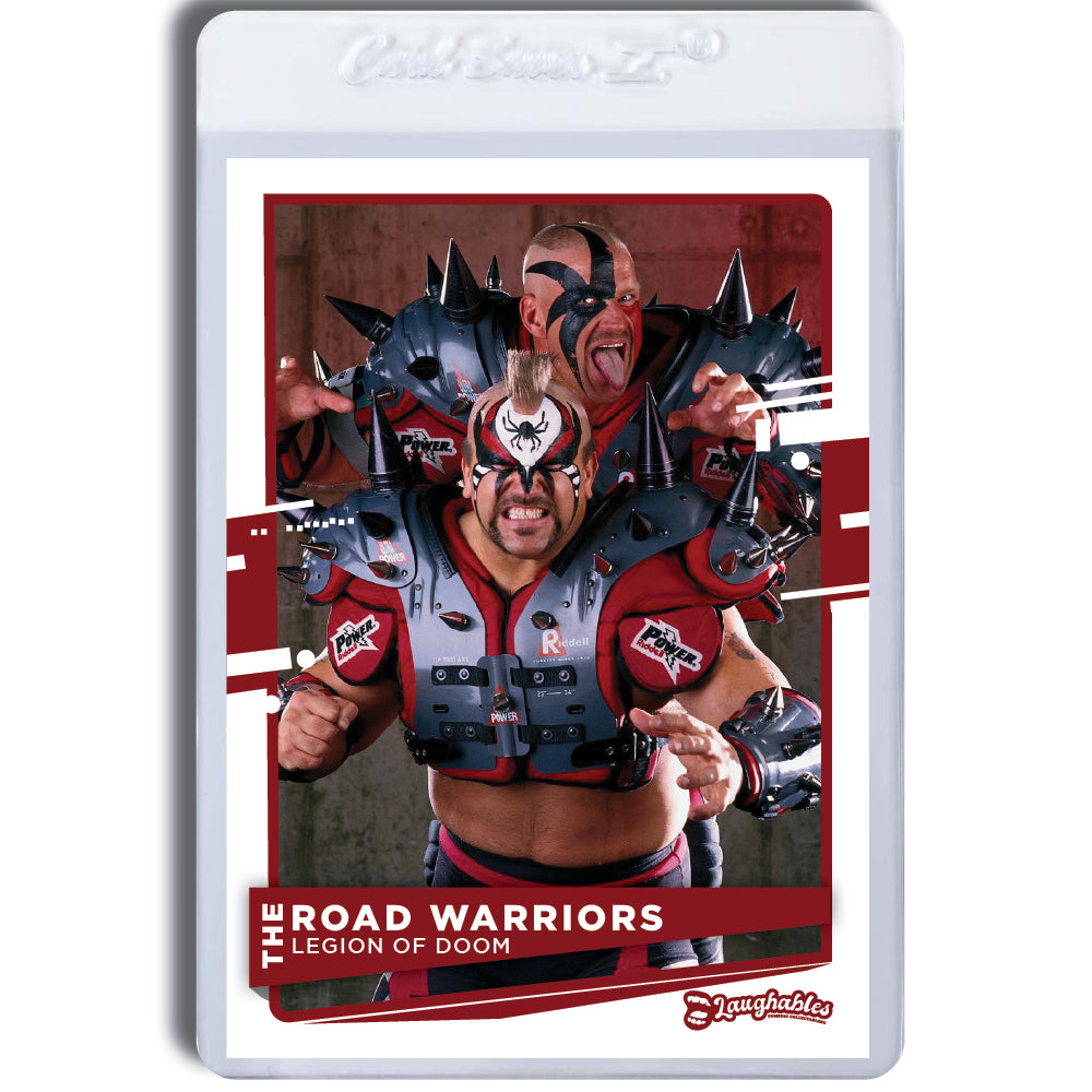 Road Warriors | Custom Wrestling Trading Card Novelty