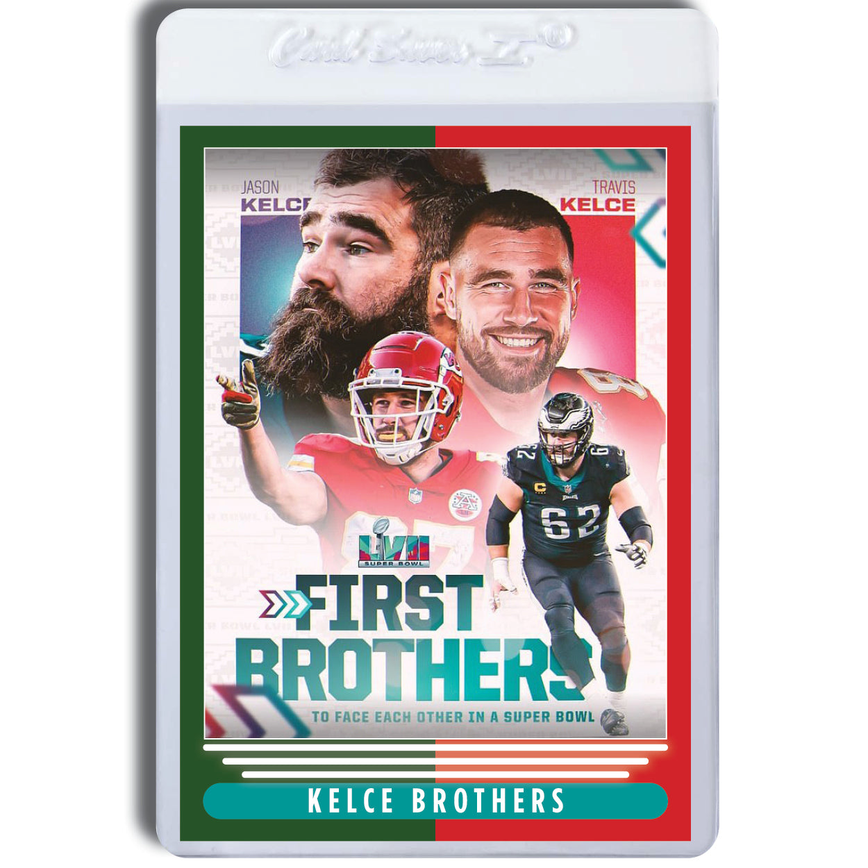 KELCE Brothers | Custom Art Trading Card Novelty