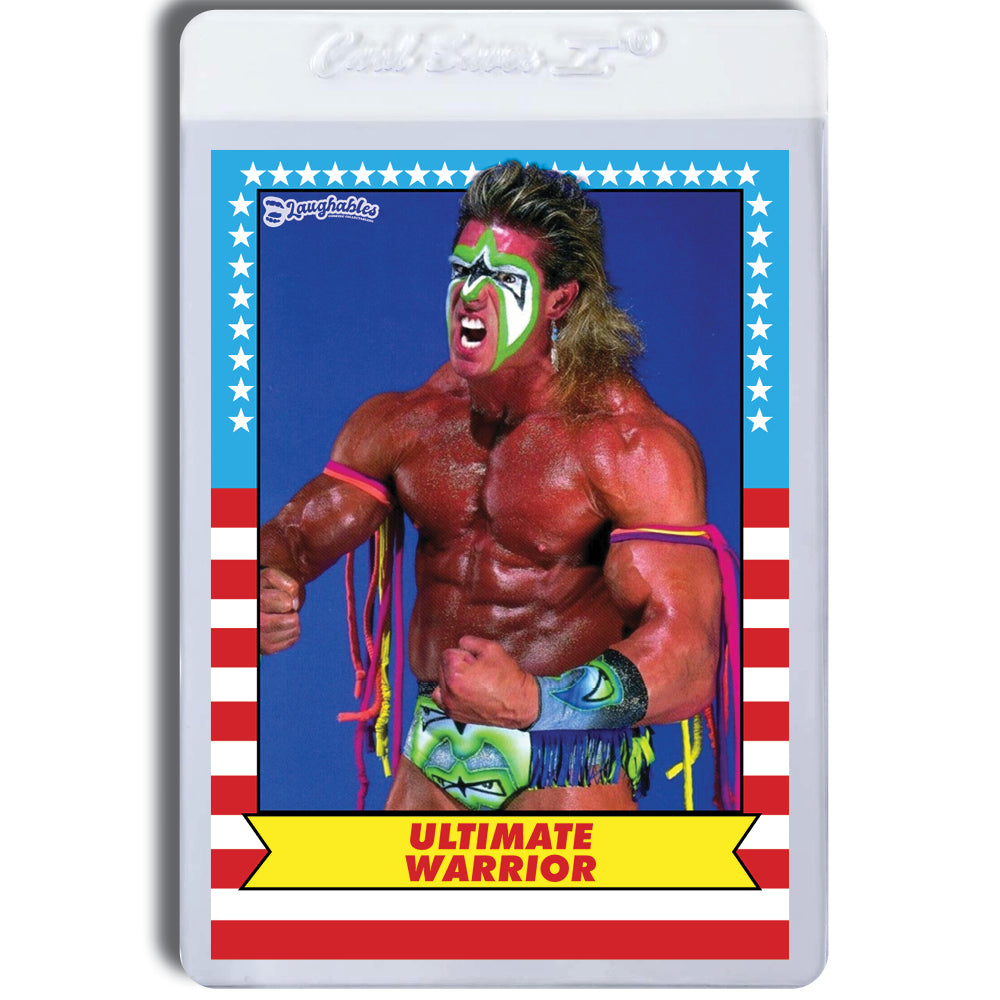 Ultimate Warrior | Wrestling Legends | Limited | Custom Art Trading Card Novelty #77