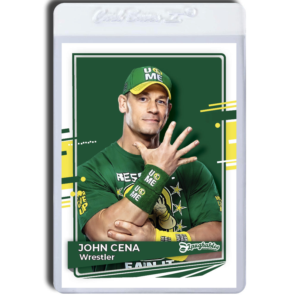 John Cena | WWE | Wrestling | Limited | Custom Art Trading Card Novelty