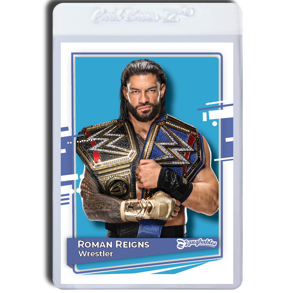Roman Reigns | Custom Wrestling Trading Card Novelty