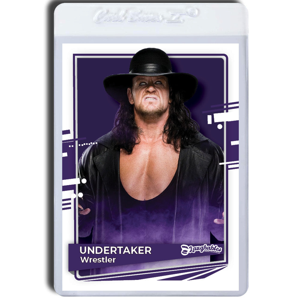 The Undertaker | WWE | Wrestling | Limited | Custom Art Trading Card Novelty