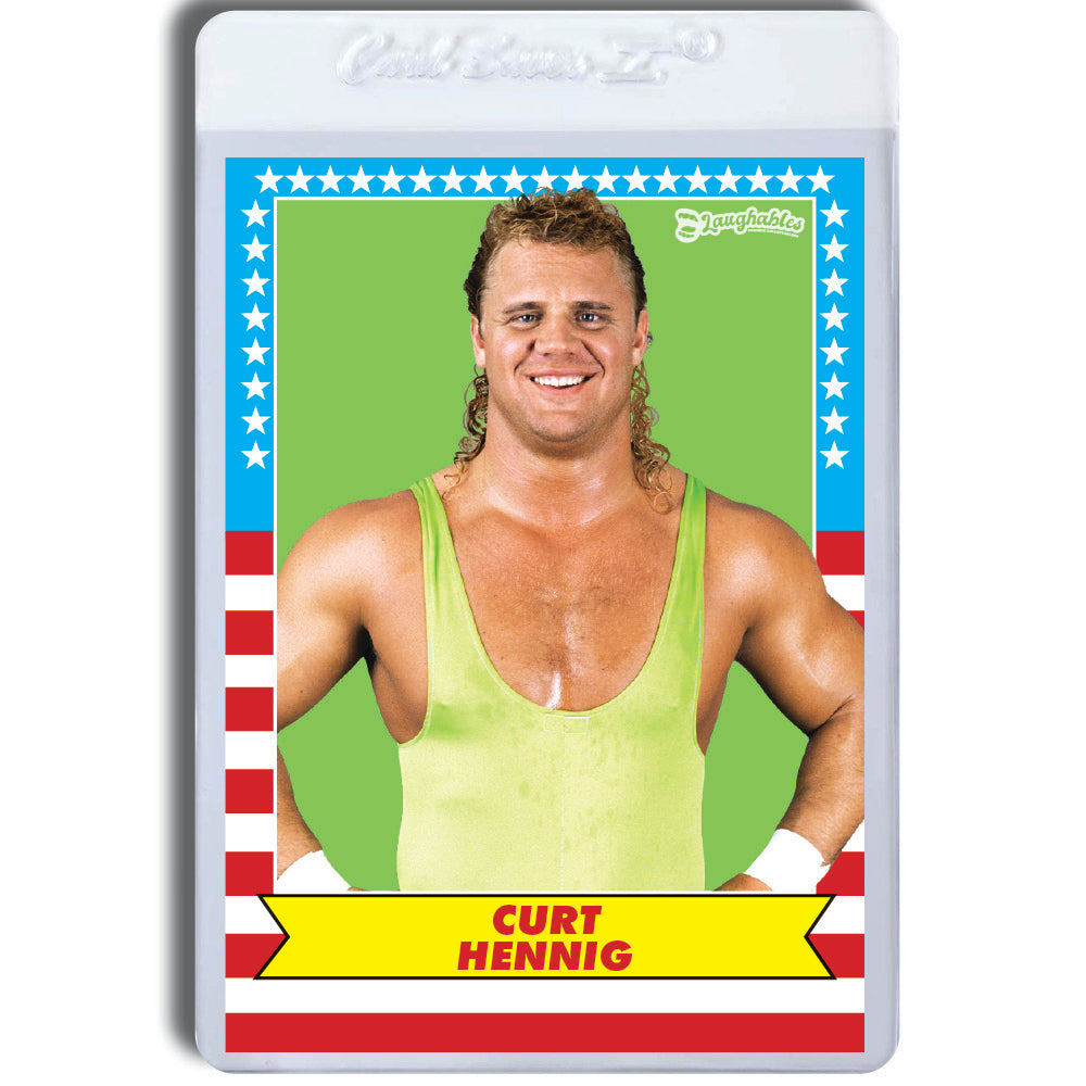 Curt Hennig | Wrestling Legends | Limited | Custom Art Trading Card Novelty #92