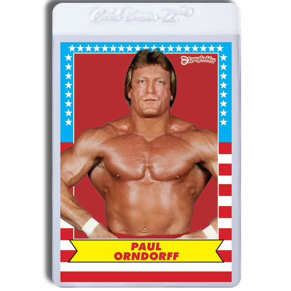 Paul Orndorff | Wrestling Legends | Limited | Custom Art Trading Card Novelty #93