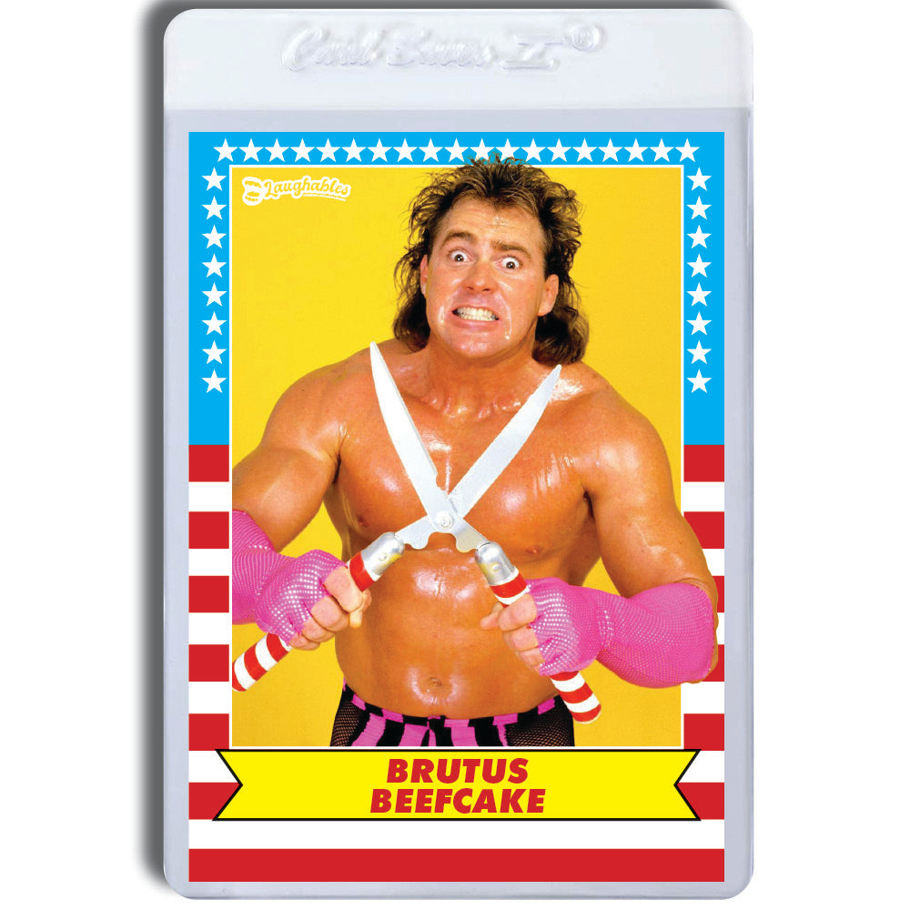 Brutus Beefcake | Wrestling Legends | Limited | Custom Art Trading Card Novelty #88