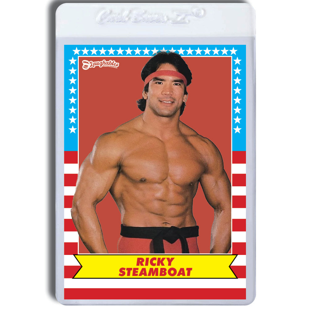 Ricky Steamboat | Wrestling Legends | Limited | Custom Art Trading Card Novelty #89