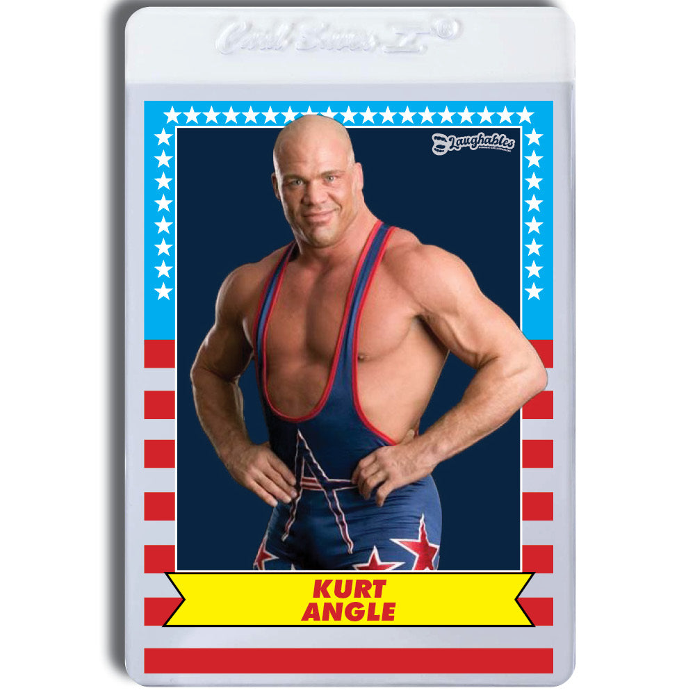 Kurt Angle | Wrestling Legends | Limited | Custom Art Trading Card Novelty #102