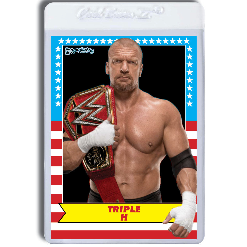 Triple H | Wrestling Legends | Limited | Custom Art Trading Card Novelty #106