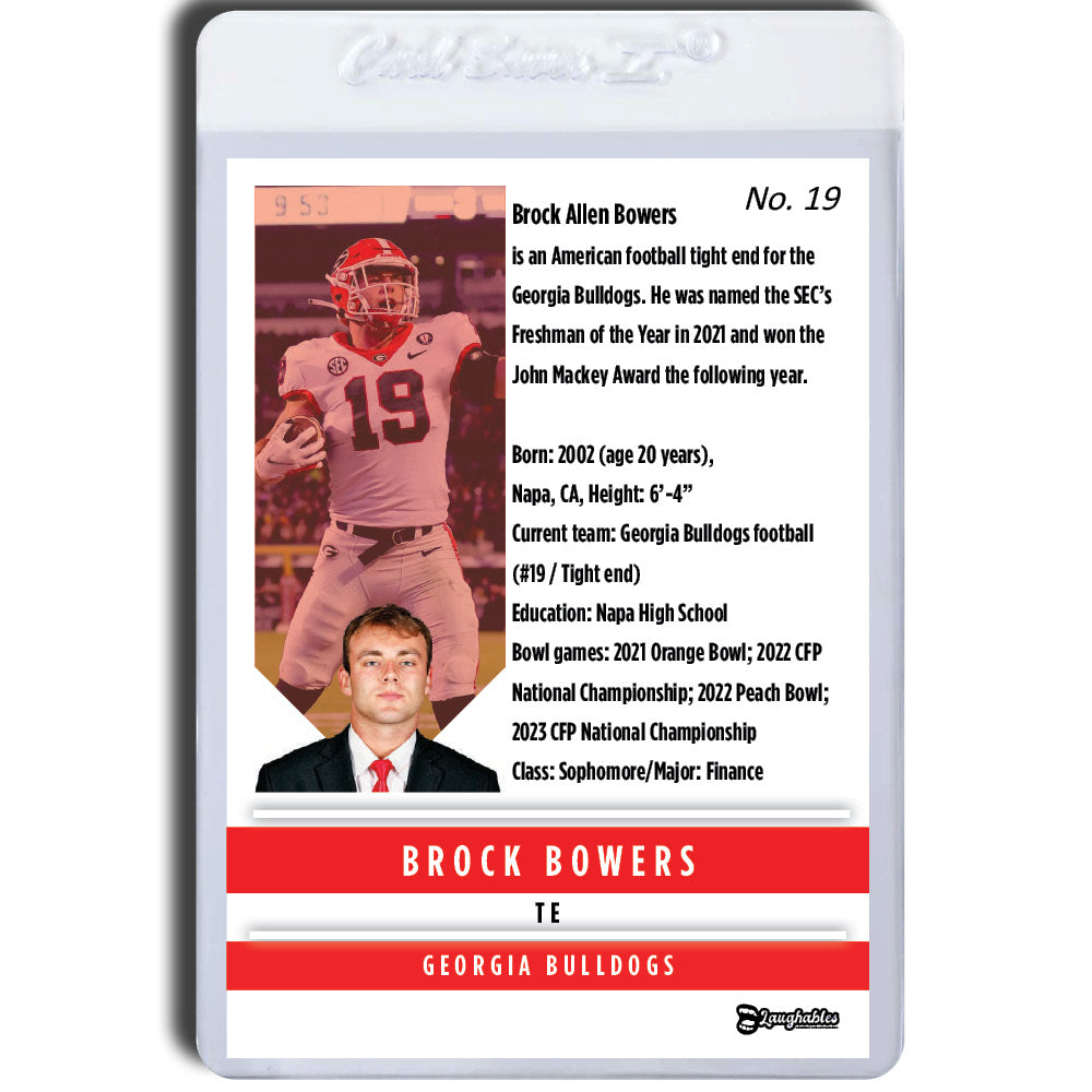 Brock Bowers, Georgia Bulldogs, ACEO