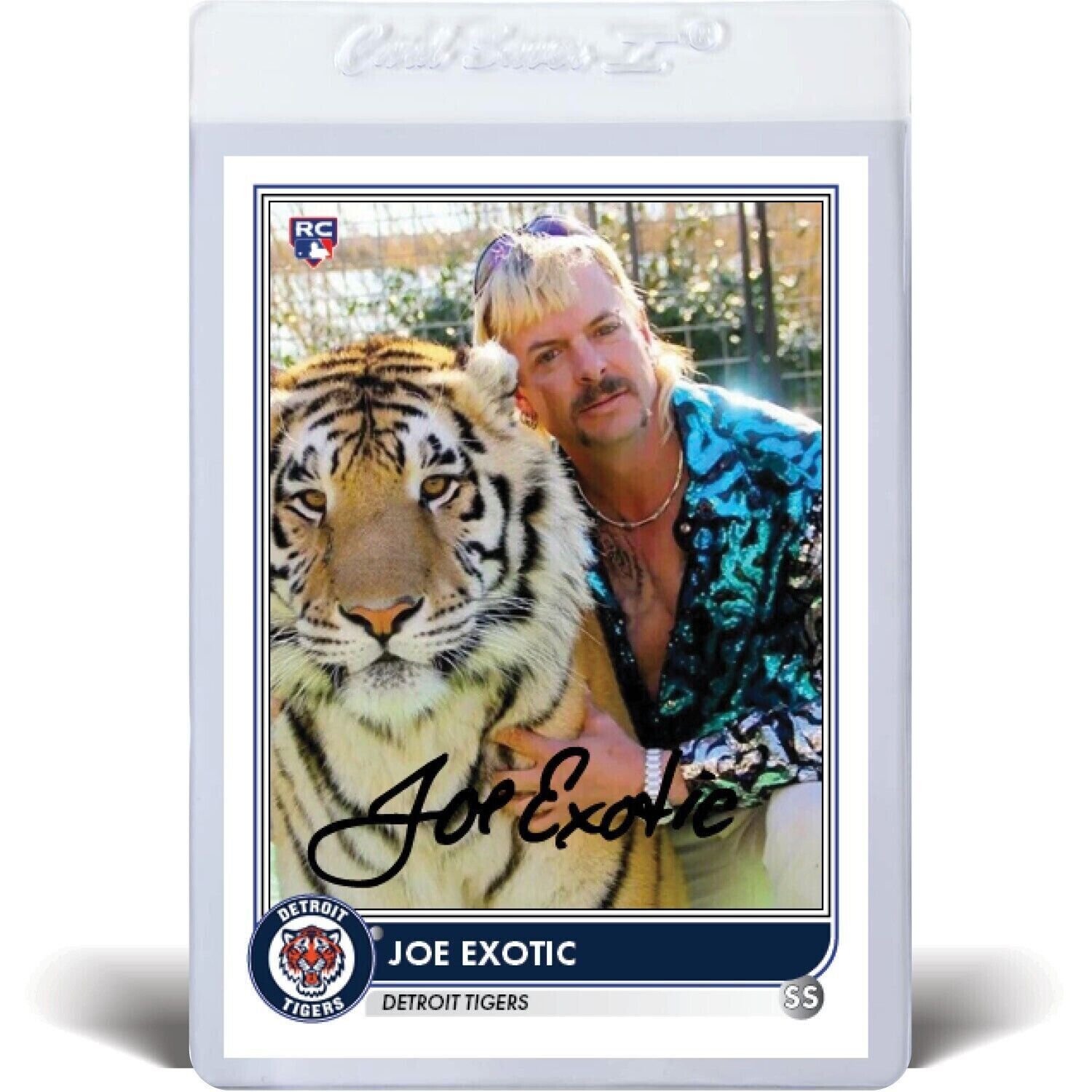 Joe Exotic | Tiger Love | Custom Art 2022 Style Trading Card Novelty