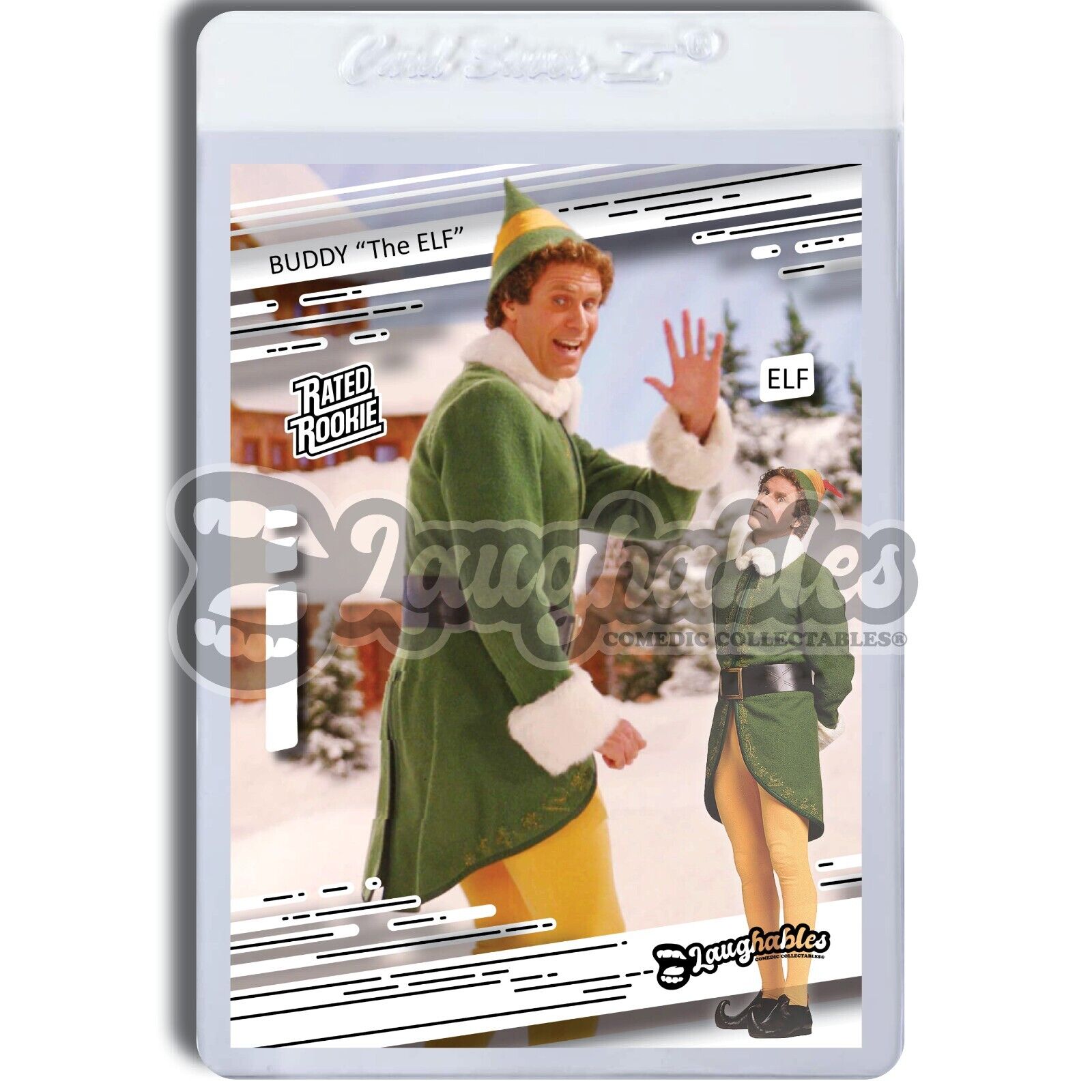 Buddy "The Elf" | Rated Rookie | Custom Art Trading Card Novelty