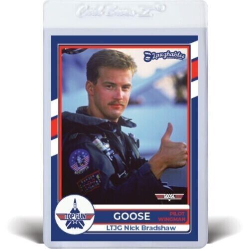 Goose | Anthony Edwards | Top Gun | Custom Art Trading Card Novelty